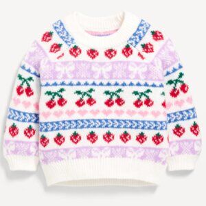 Old Navy SoSoft Fair Isle Tunic Sweater 18-24M